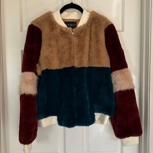Shaci faux fur jacket Medium